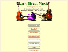 Tablet Screenshot of larkstreetmusic.com